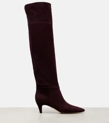 Gianvito Rossi Elise suede knee-high boots | Thumbnail 4