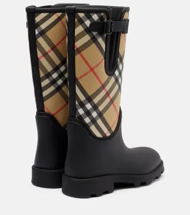 Burberry Marsh Check rain boots | Thumbnail 3 Burberry Marsh Check rain boots | Thumbnail 3