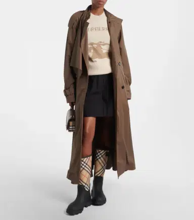 Burberry Marsh Check rain boots | Thumbnail 5 Burberry Marsh Check rain boots | Thumbnail 5