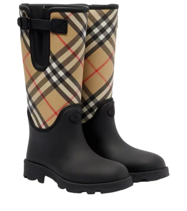 Marsh Check rain boots