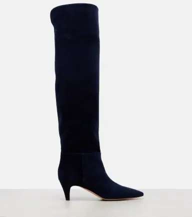 Gianvito Rossi Elise suede knee-high boots | Thumbnail 4 Gianvito Rossi Elise suede knee-high boots | Thumbnail 4