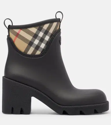 Burberry Check rainboots | Thumbnail 4 Burberry Check rainboots | Thumbnail 4