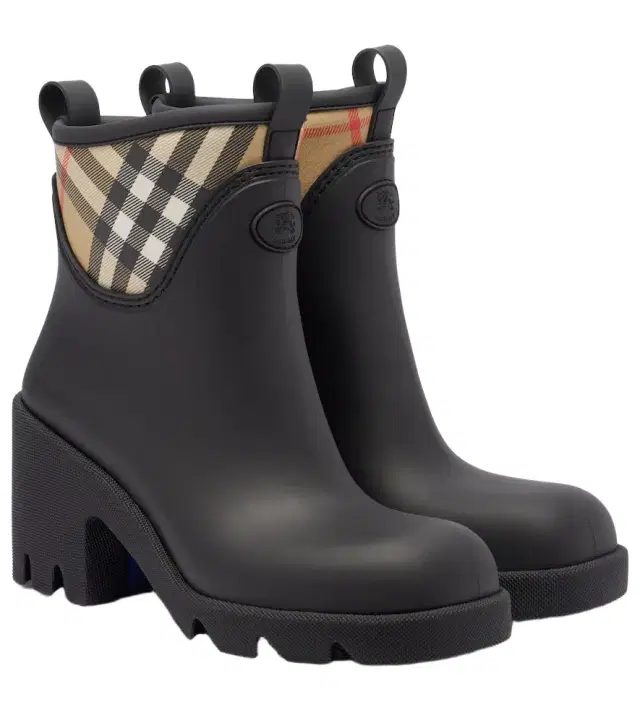 Burberry Check rainboots