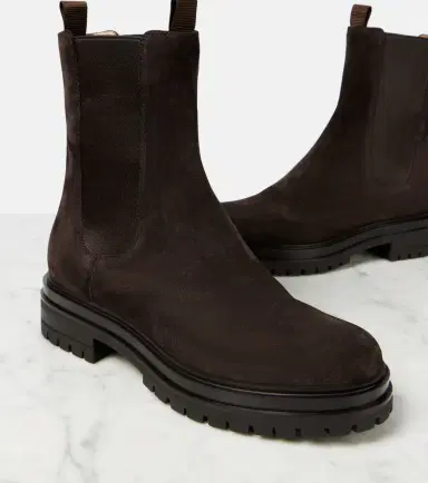 Gianvito Rossi Chester suede Chelsea boots | Thumbnail 3 Gianvito Rossi Chester suede Chelsea boots | Thumbnail 3