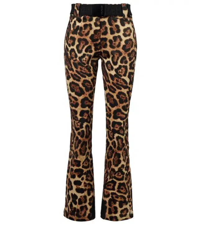 Goldbergh Minou leopard-print ski pants