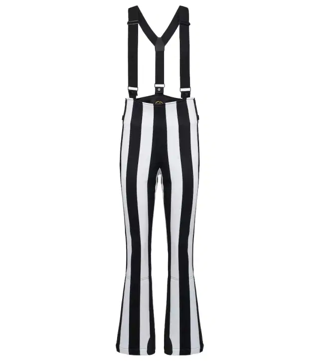 Goldbergh Lunira striped ski salopettes