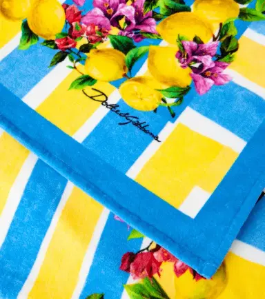 Dolce & Gabbana Casa Taormina cotton terry beach towel | Thumbnail 2 Dolce & Gabbana Casa Taormina cotton terry beach towel | Thumbnail 2
