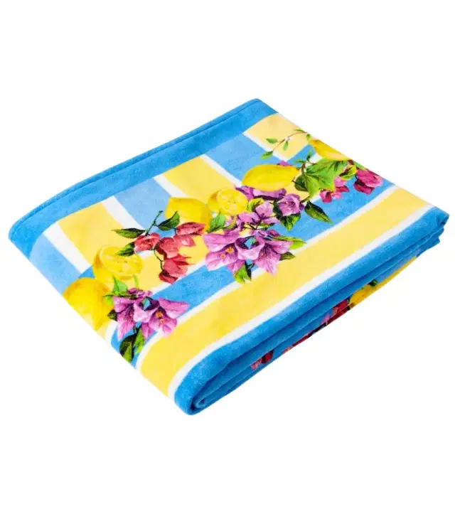 Dolce & Gabbana Casa Taormina cotton terry beach towel