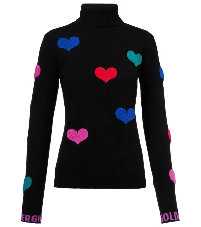 Goldbergh Bacio embellished turtleneck sweater