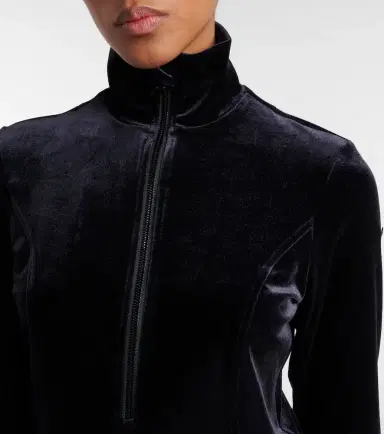 Goldbergh Radient half-zip velvet ski top | Thumbnail 2 Goldbergh Radient half-zip velvet ski top | Thumbnail 2