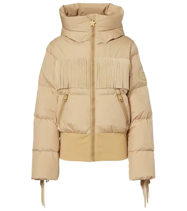 Goldbergh Marna fringed down ski jacket