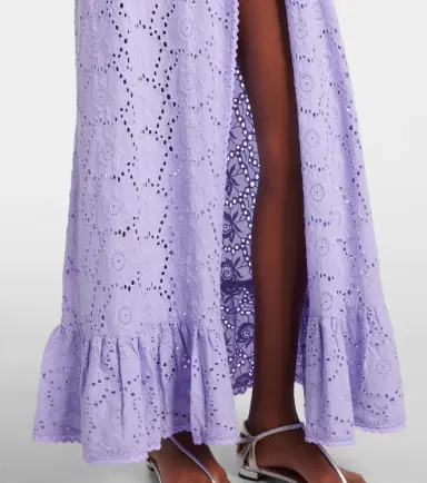 Melissa Odabash Tessa cotton lace beach cover-up | Thumbnail 5