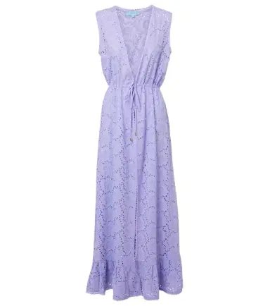 Melissa Odabash Tessa cotton lace beach cover-up | Thumbnail 1