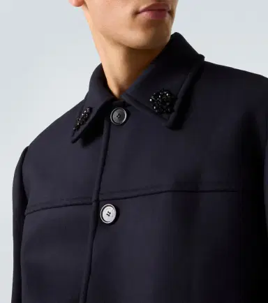 Simone Rocha Embellished wool-blend jacket | Thumbnail 7 Simone Rocha Embellished wool-blend jacket | Thumbnail 7