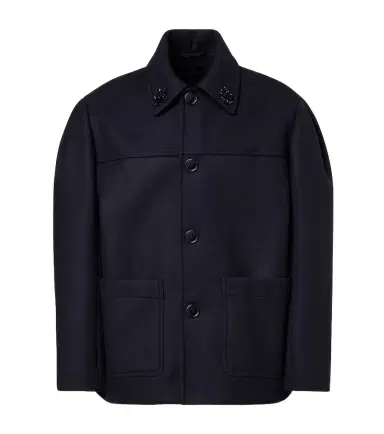 Simone Rocha Embellished wool-blend jacket | Thumbnail 1 Simone Rocha Embellished wool-blend jacket | Thumbnail 1
