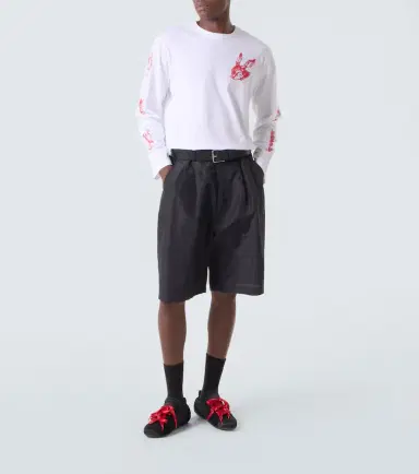 Simone Rocha Tortoise & Hare cotton jersey T-shirt | Thumbnail 5 Simone Rocha Tortoise & Hare cotton jersey T-shirt | Thumbnail 5