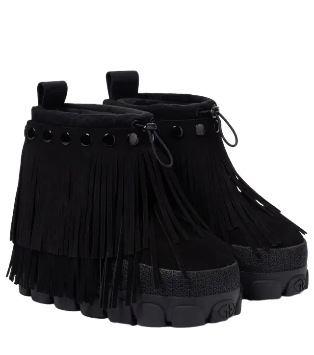 Goldbergh Vergara fringed suede snow boots