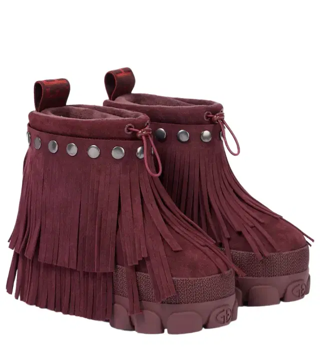 Goldbergh Vergara fringed suede snow boots