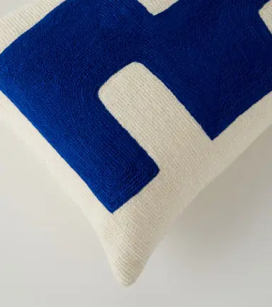 Jonathan Adler Ojai Blocks wool and cotton cushion | Thumbnail 2