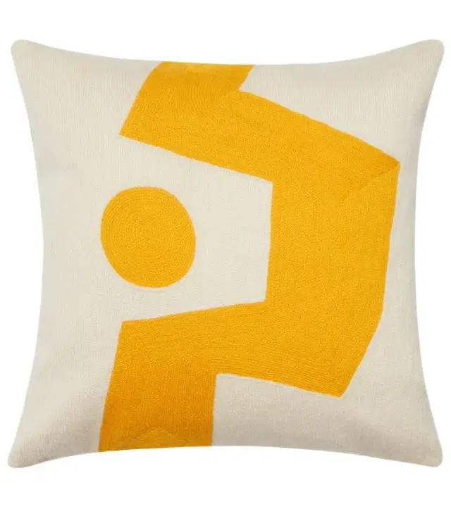 Jonathan Adler Ojai Path wool and cotton cushion