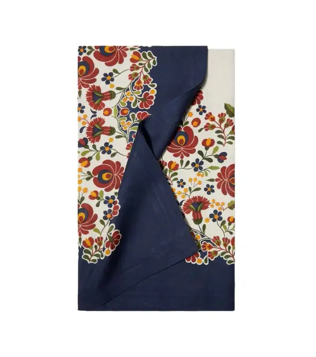 La DoubleJ Windflower Placée linen tablecloth