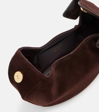 Gabriela Hearst Soft Demi suede clutch | Thumbnail 2