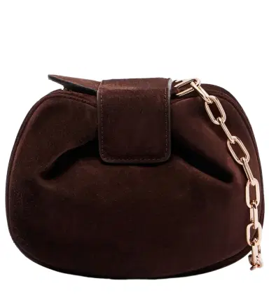 Gabriela Hearst Soft Demi suede clutch | Thumbnail 1