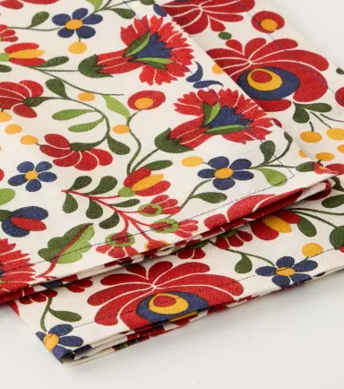 La DoubleJ Windflower Large set of 2 linen napkins | Thumbnail 2