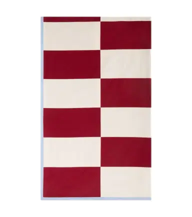 La DoubleJ Contrada Bordeaux Medium linen tablecloth | Thumbnail 1