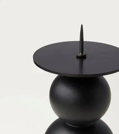 Zanat Aurora Large wood candle holder by Ludovica and Roberto Palomba | Thumbnail 4