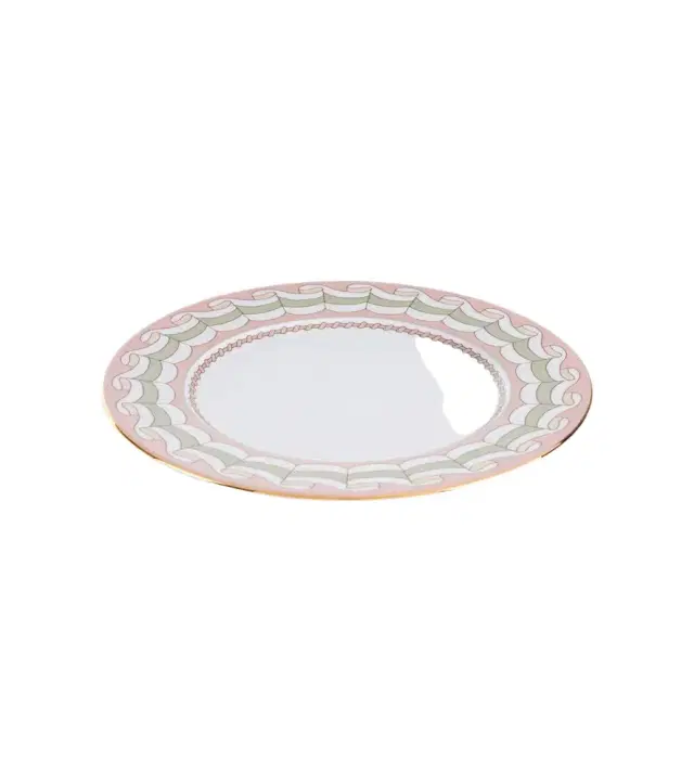 La DoubleJ Poseidon Dusty Pink charger plate