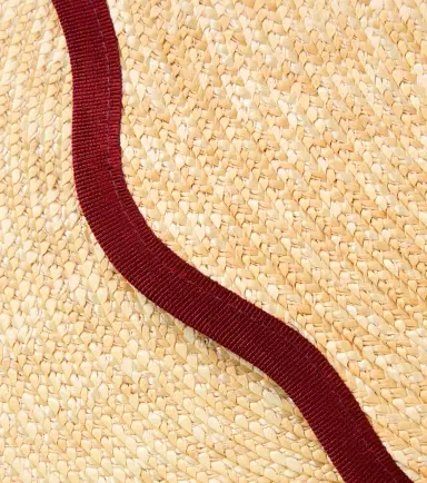 La DoubleJ Set of 2 straw placemats | Thumbnail 2