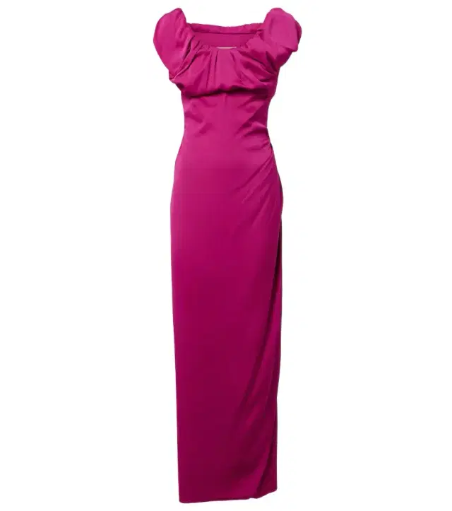 Vivienne Westwood Long Ginnie Amber draped maxi dress