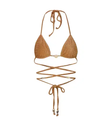 SAME Shell embellished bikini top | Thumbnail 1