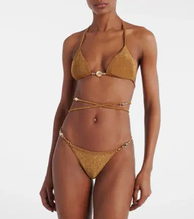 SAME Shell embellished bikini bottoms | Thumbnail 2