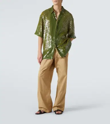 Dries Van Noten Sequined shirt | Thumbnail 4