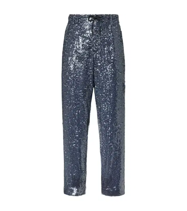 Dries Van Noten Sequined straight pants