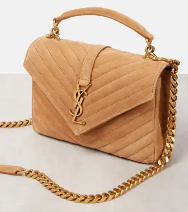 Saint Laurent Collège Medium leather shoulder bag | Thumbnail 5