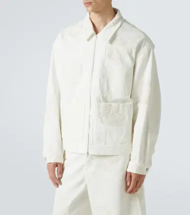 Dries Van Noten Embroidered denim jacket | Thumbnail 2 Dries Van Noten Embroidered denim jacket | Thumbnail 2