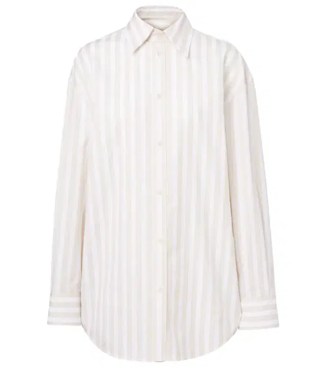 Cassandre striped cotton shirt