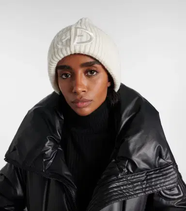 Goldbergh Valerie logo ribbed-knit beanie | Thumbnail 2