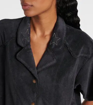 The Upside Saddle Up cotton-blend terry shirt | Thumbnail 4 The Upside Saddle Up cotton-blend terry shirt | Thumbnail 4
