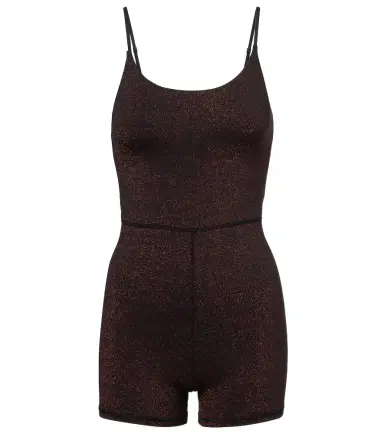 The Upside Arizona Kiva lamé jersey bodysuit | Thumbnail 1 The Upside Arizona Kiva lamé jersey bodysuit | Thumbnail 1