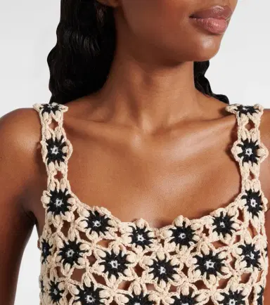 The Upside Luminary crochet crop top | Thumbnail 4