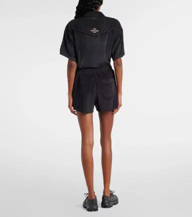 The Upside Saddle Up Ziggy logo terry shorts | Thumbnail 5