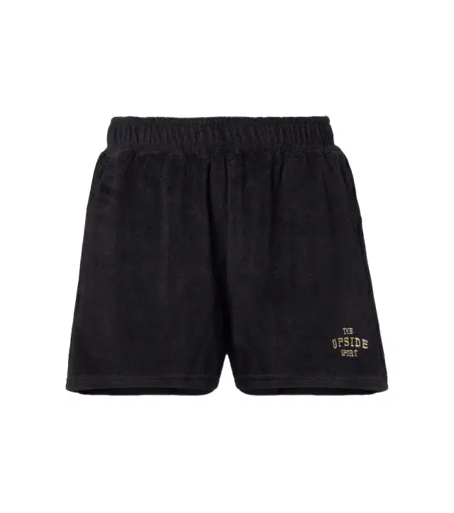 The Upside Saddle Up Ziggy logo terry shorts