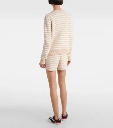 The Upside Isabeli striped cotton cardigan | Thumbnail 3