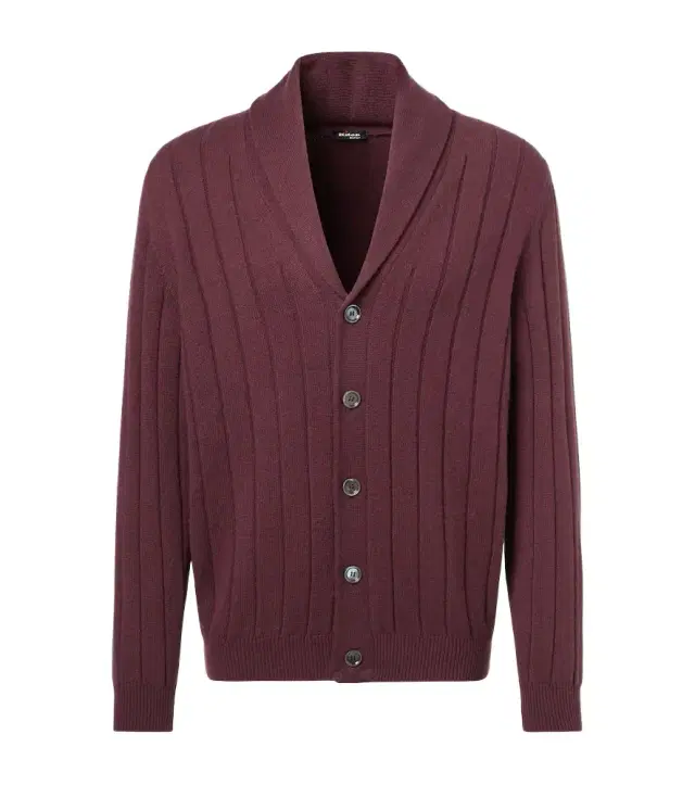 Kiton Rib-knitted cashmere cardigan