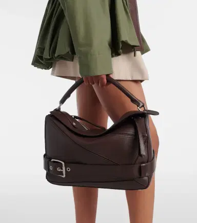 Loewe Puzzle Biker Large leather top-handle bag | Thumbnail 5