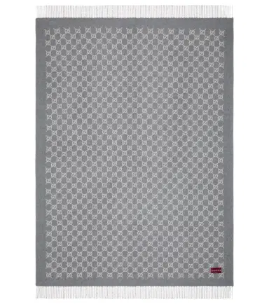 Gucci GG wool and cashmere blanket | Thumbnail 1 Gucci GG wool and cashmere blanket | Thumbnail 1